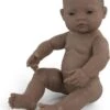 Babypuppe Neugeborenes Südamerikanisches Mädchen 40cm-31008
