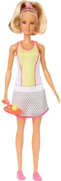 Barbie GTW38 - Pastaköchin-Puppe (ca. 30 cm) Mit Buntem Oberteil, Hose Mit Nudel-Aufdruck, Kochmütze, Topf Und Pasta-Schneider, Spielzeug Geschenk Für Kinder Ab 3 Jahren