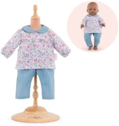 Corolle 140610 Blouse & Pantalon Pour Poupon 36 Cm Kleidung Für Puppen, Mehrfarbig