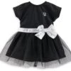 Corolle 211310 Robe De Soirée Pour Poupée Ma Puppenkleidung, Schwarz