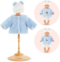 Corolle 9000110430 Mon Premier Poupon Mantel,Winterglanz Für Alle 30cm Babypuppen