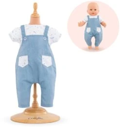 Corolle 9000140600 Mon Grand Poupon T-Shirt Und Latzhose Für Alle 36cm Babypuppen