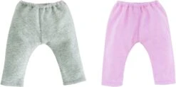 Corolle 9000210730 - Ma Corolle / 2 Leggins In Grau Und Pink