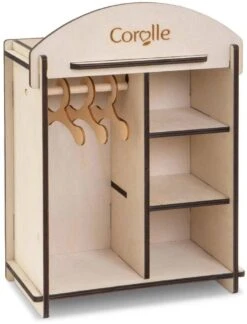 Corolle Holz Kleiderschrank Baby Puppe 30/36 Cm