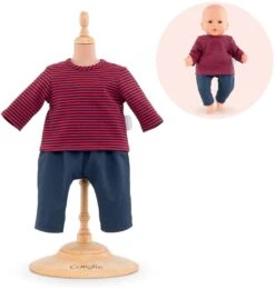 Corolle- Matrosen- & Hose Für Puppen 36 Cm Kleidung, 140630, Rosa