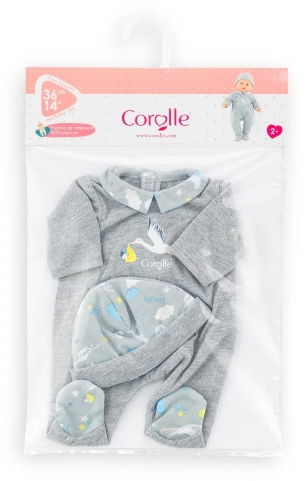 Corolle Mon Grand Poupon 36cm Mein Erster Pyjama / 2 Teile / Für Alle 36cm Babypuppen / Für Kinder Ab 2 Jahren Geeignet – Bild 3