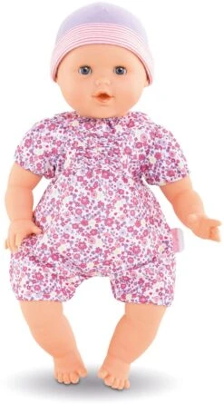 Corolle Mon Grand Poupon Emilie Lutscht Daumen / Weichkörperpuppe Mit Schlafaugen / Kann Sitzen / Mit Schnuller Und Schnuffeltuch / Vanilleduft / 36cm