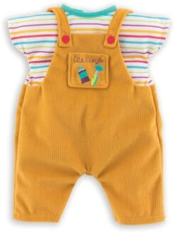 Corolle Mon Grand Poupon Overall & Hemd Little Artist Babypuppe 36 Cm