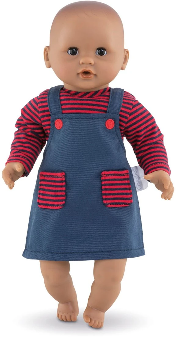 Corolle Mon Premier Poupon 30cm Kleid / Gestreift / Für Alle 30cm Babypuppen / Für Kinder Ab 18 Monaten Geeignet – Bild 2