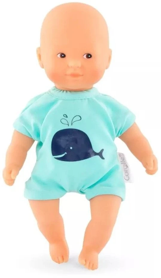 Corolle Mon Premier Poupon Mini Badepuppe Blau - 20 Cm