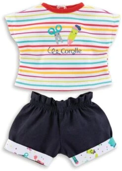 Corolle Shorts & T-Shirt Little Artist Ma Corolle Puppe 36 Cm