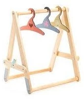 Djeco Wäscheständer Inkl. 3 Kleiderbügel Pomea