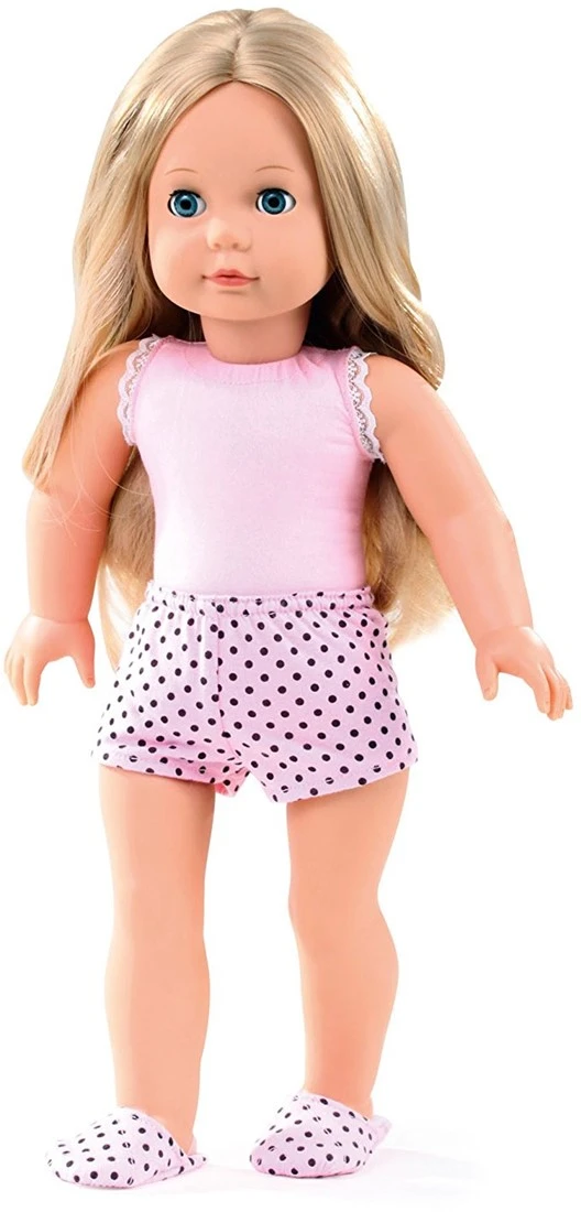 Götz 1490365 Precious Day Girls Jessica Girl To Dress Puppe - 46 Cm Große Stehpuppe, Blonde Lange Haare, Blaue Schlafaugen - 4-teiliges Set