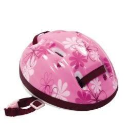 Götz 3401777 Fahrradhelm - Reithelm Mit Blümchen Für Puppen - Tragbar Für Stehpuppen Von 45-50 Cm Und Babypuppen 42-46 Cm