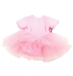 Götz 3402472 Baby Puppenbekleidung Ballettanzug Gr. M - Dress Für Die Kleinen Ballerinas - Rosanes Balletkleidchen Für Babypuppen Von 42 - 46 Cm