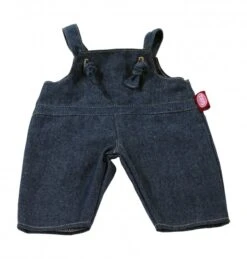 Götz 3402483 Latzhose Denim Für Babypuppen - Puppenkleidung Gr. M Passend Für Puppen Von 42 - 46 Cm