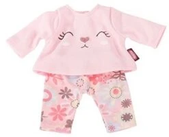 Götz 3403026 Babykombi Sommerhase - Puppenbekleidung Gr. M - 2-teiliges Bekleidungs- Und Zubehörset Für Babypuppen Von 42 - 46 Cm