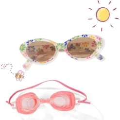 Götz Needful Things, Set Brillen "Pool", Babypoppen 30-33 Cm / 42-46 Cm / Staanpoppen 27 Cm / 36 Cm / 45-50 Cm