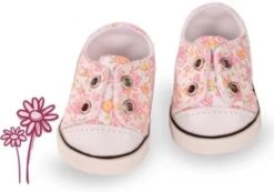 Götz Shoes & Co, Sneakers ""Blümchen"", Babypoppen 42-46 Cm / 48 Cm / Staanpoppen 45-50 Cm
