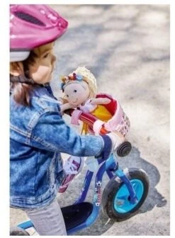 Haba Puppen-Fahrradsitz Blumenwiese