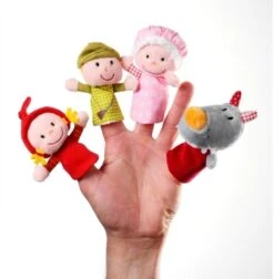 Lilliputiens Rotkappchen Fingerpuppen