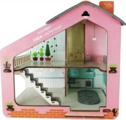 Mamatoyz Poppenhuis Gekleurd Casa Mamatoyz