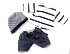 Paola Reina Bekleidungsset Puppe Gordi Junge (Bretonisch)