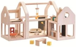 Plan Toys PlanToys Holzspielzeug Puppenhaus Slide N Go