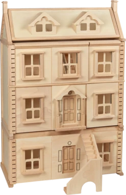 Djeco PlanToys Holzspielzeug Viktorianisches Puppenhaus Kellergeschoss